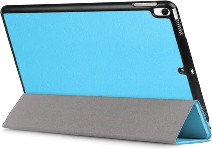 iPad Pro 10.5 (2017) Trifold Bookcase Hoes - Lichtblauw