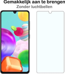 Samsung A41 Screenprotector Gehard Glas - Anti-kras