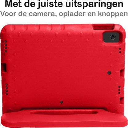 iPad 10.2 2019/2020 Kinderhoes Shockabsorberend Foam - Rood
