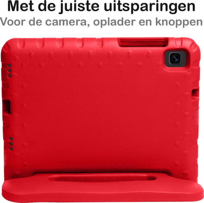 Samsung Galaxy Tab A7 Lite Hoesje Kids Cover Bumper - Rood