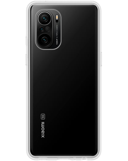 Poco F3 Hoesje Siliconen Backcover Lichtgewicht - Transparant