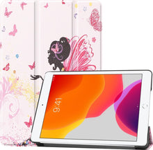 iPad 10.2 2019 Trifold Bookcase Hoes - Elfje