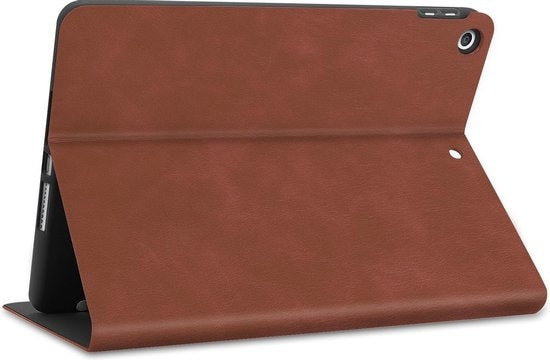 iPad 10.2 2019/2020 Hoesje Hardcover Book Case - Bruin