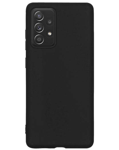 Samsung A33 Hoesje Siliconen Backcover Lichtgewicht - Zwart