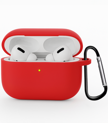 AirPods Pro 3 Hoesje Siliconen Krasbestendig - Rood