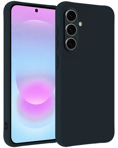 Samsung A37 Hoesje Siliconen Backcover Lichtgewicht - Donkerblauw