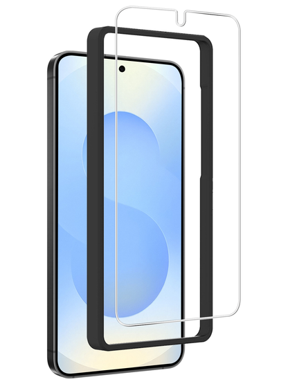 Samsung S25 Screenprotector Gehard Glas met Installatieframe