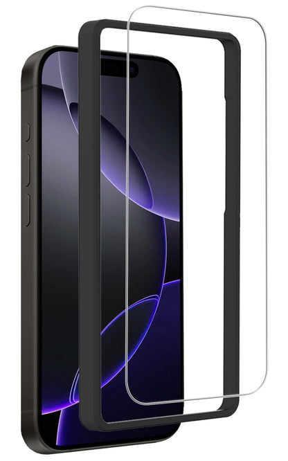 iPhone 16 Pro Max Screenprotector Gehard Glas met Installatieframe