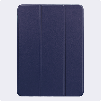 iPad Air 2024 (13 inch) Hoesje Book Case Met Apple Pencil Uitsparing - Donkerblauw