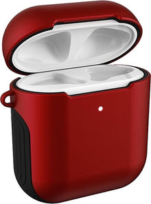 AirPods 1 Hoesje Hard Case Shockbestendig - Rood