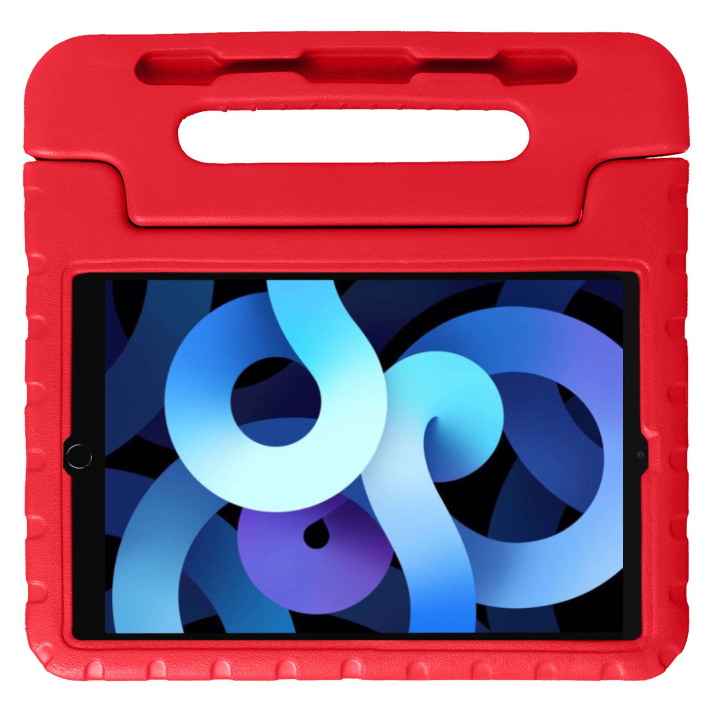 iPad Air 2022 Hoesje Kids Cover Bumper - Rood