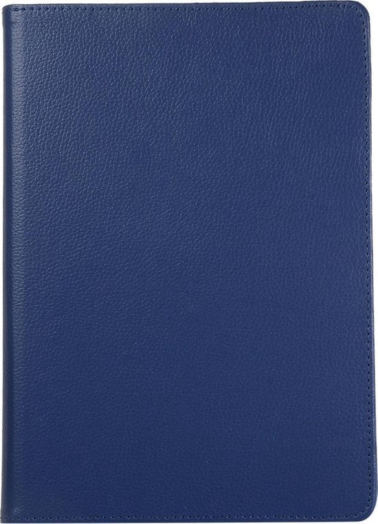 iPad 10.2 2019 Hoesje 360ðð Draaibare Book Case Kunstleer - Donkerblauw