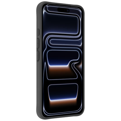 iPhone 17 Pro Hoesje Siliconen Backcover Lichtgewicht - Zwart