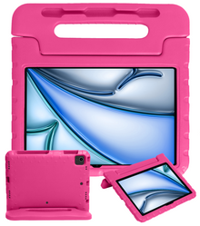 iPad Air 2024 / 2025 (11 inch) Kinderhoes Shockabsorberend Foam - Roze