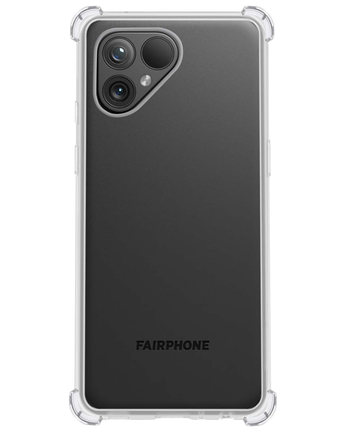 Fairphone 5 Hoesje Shock Proof Siliconen - Transparant