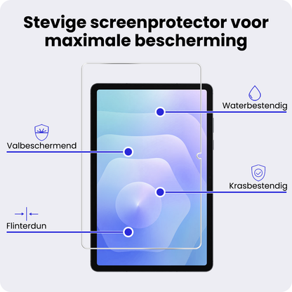 Samsung Galaxy Tab S11 Screenprotector Gehard Glas - Anti-kras