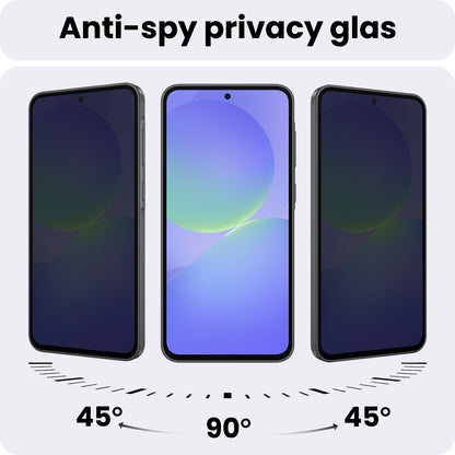 Samsung A36 Screenprotector Gehard Glas - Privacy