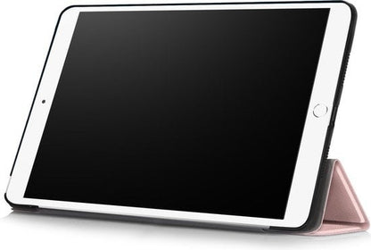iPad Pro 10.5 (2017) Trifold Bookcase Hoes - Rosé goud