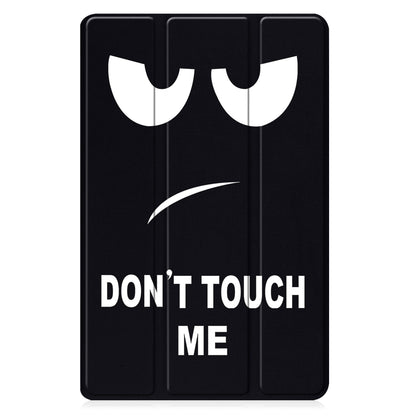 Samsung Galaxy Tab A9 Plus Trifold Bookcase Hoes - Don't Touch Me