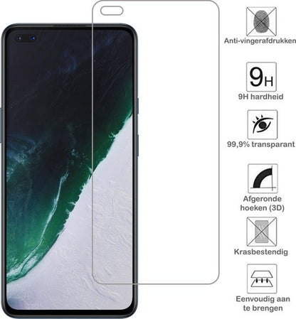 OnePlus Nord Screenprotector Tempered Glass