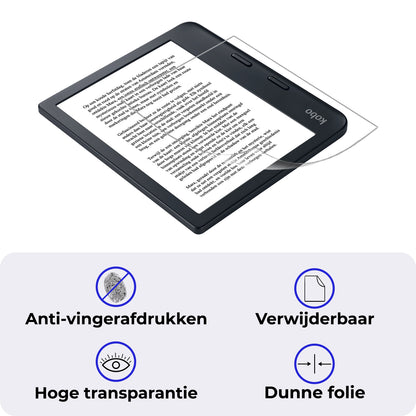 Kobo Libra 2 Screenprotector Soft TPU - Full Screen