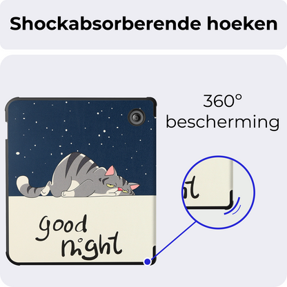 Kobo Libra Colour Trifold Bookcase Hoes - Kat