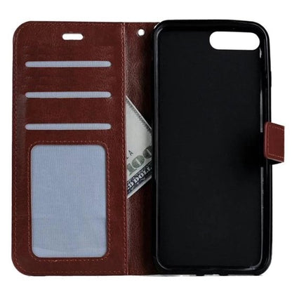 iPhone SE 2020 Hoesje Book Case Kunstleer - Bruin