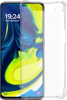 Samsung A90 Hoesje Shockproof Backcover Siliconen - Transparant