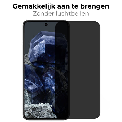 Google Pixel 8 Screenprotector Gehard Glas - Privacy