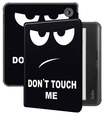 Kobo Libra Colour Hoesje Book Case - Don't Touch Me