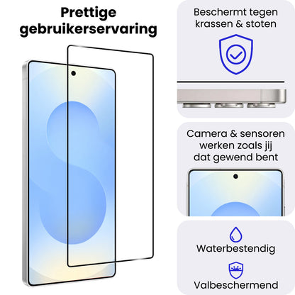 Samsung S25 Ultra Screenprotector Gehard Glas - Full Screen