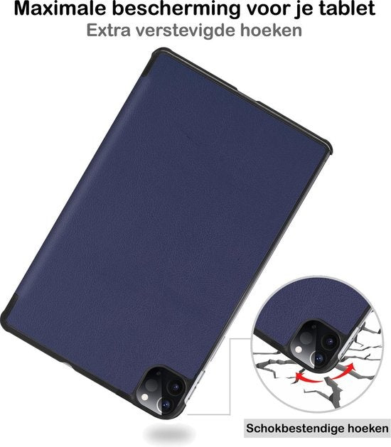 iPad Pro 2020 (11 inch) Hoesje Book Case - Donkerblauw