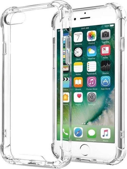 iPhone 7/8 Hoesje Shockproof Backcover Siliconen - Transparant