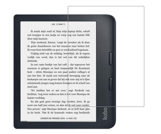 Kobo Libra 2 Screenprotector Tempered Glass