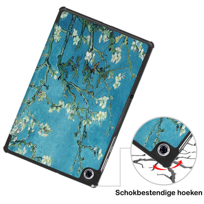 Lenovo Tab M10 FHD Plus 2nd Gen Trifold Bookcase Hoes - Bloesem