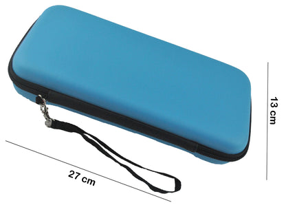 Nintendo Switch OLED Hard Cover Hoes met Koord -Blauw