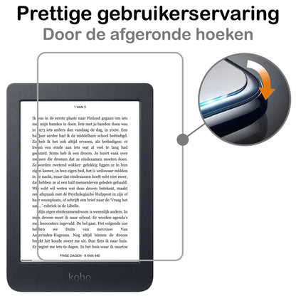 Screenprotector Geschikt voor Kobo Nia Screenprotector Gehard Glas Tempered Glass - Screenprotector Geschikt voor Kobo Nia Screenprotector