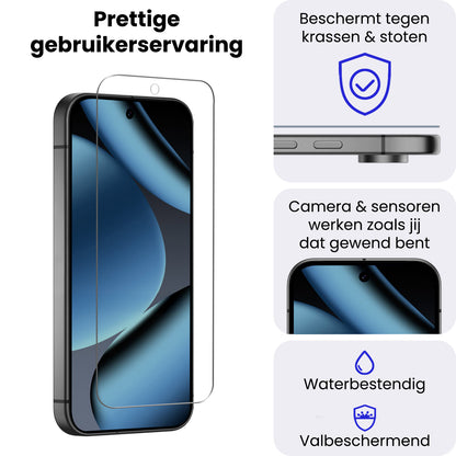 Google Pixel 11 Pro Screenprotector Gehard Glas - Anti-kras