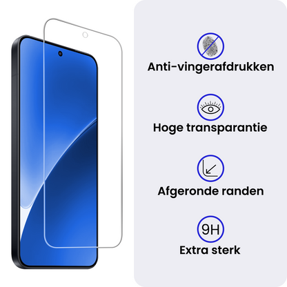 Xiaomi 15 Screenprotector Gehard Glas - Anti-kras