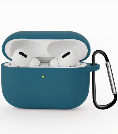 AirPods Pro 3 Hoesje Siliconen Krasbestendig - Donkerblauw