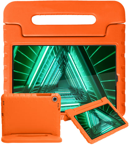 Lenovo Tab M10 FHD Plus 2nd Gen Kinderhoes Shockabsorberend Foam - Oranje