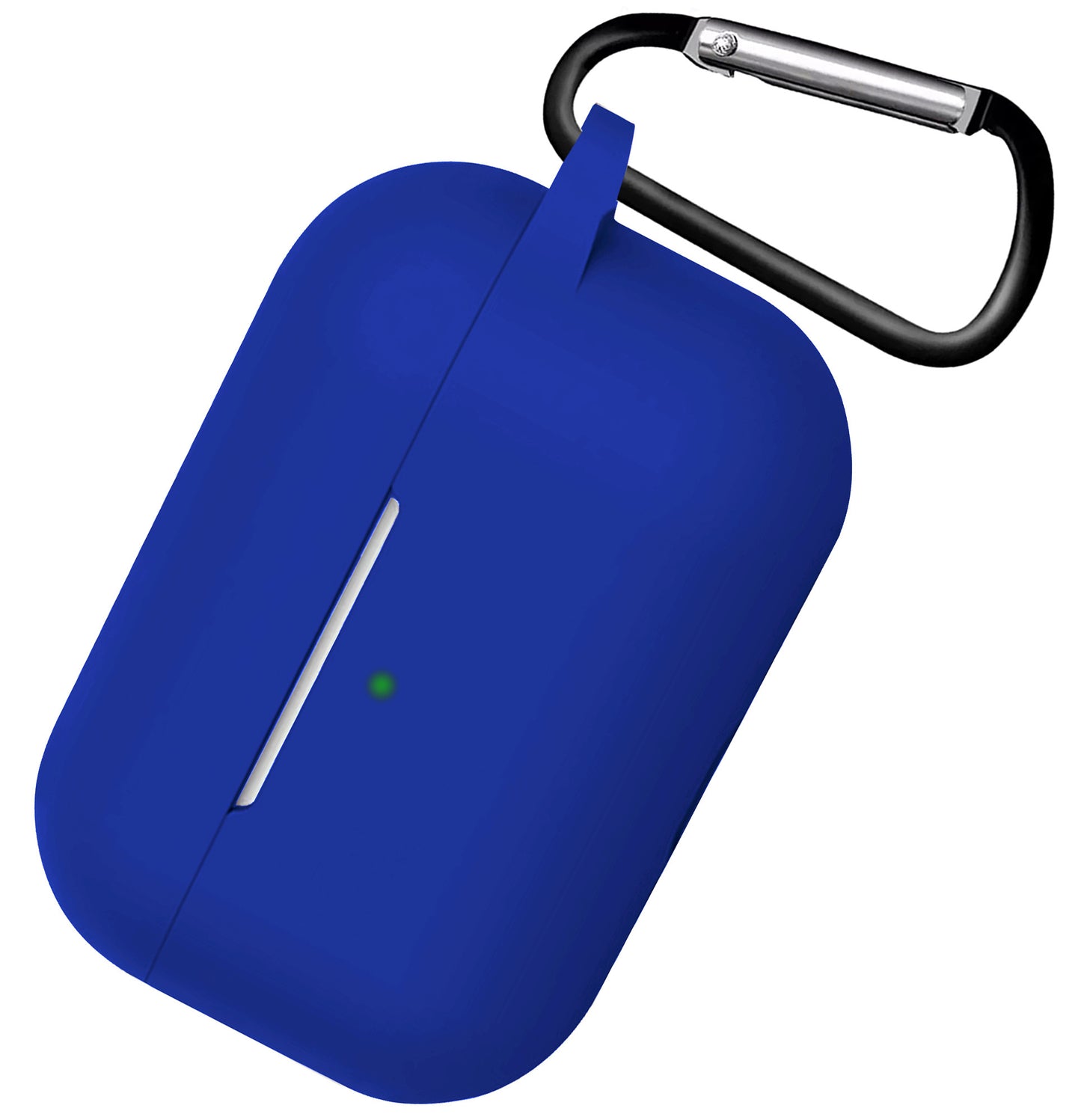 AirPods 3 Hoesje Siliconen met Clip - Donkerblauw