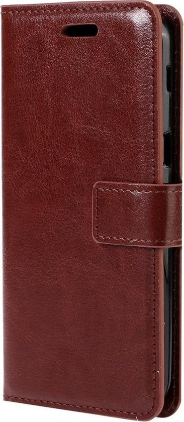 Samsung Galaxy A5 2017 Hoesje Bookcase Cover met Kaarthouder - Bruin