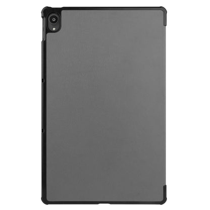 Lenovo Tab P11 Plus Trifold Bookcase Hoes - Grijs