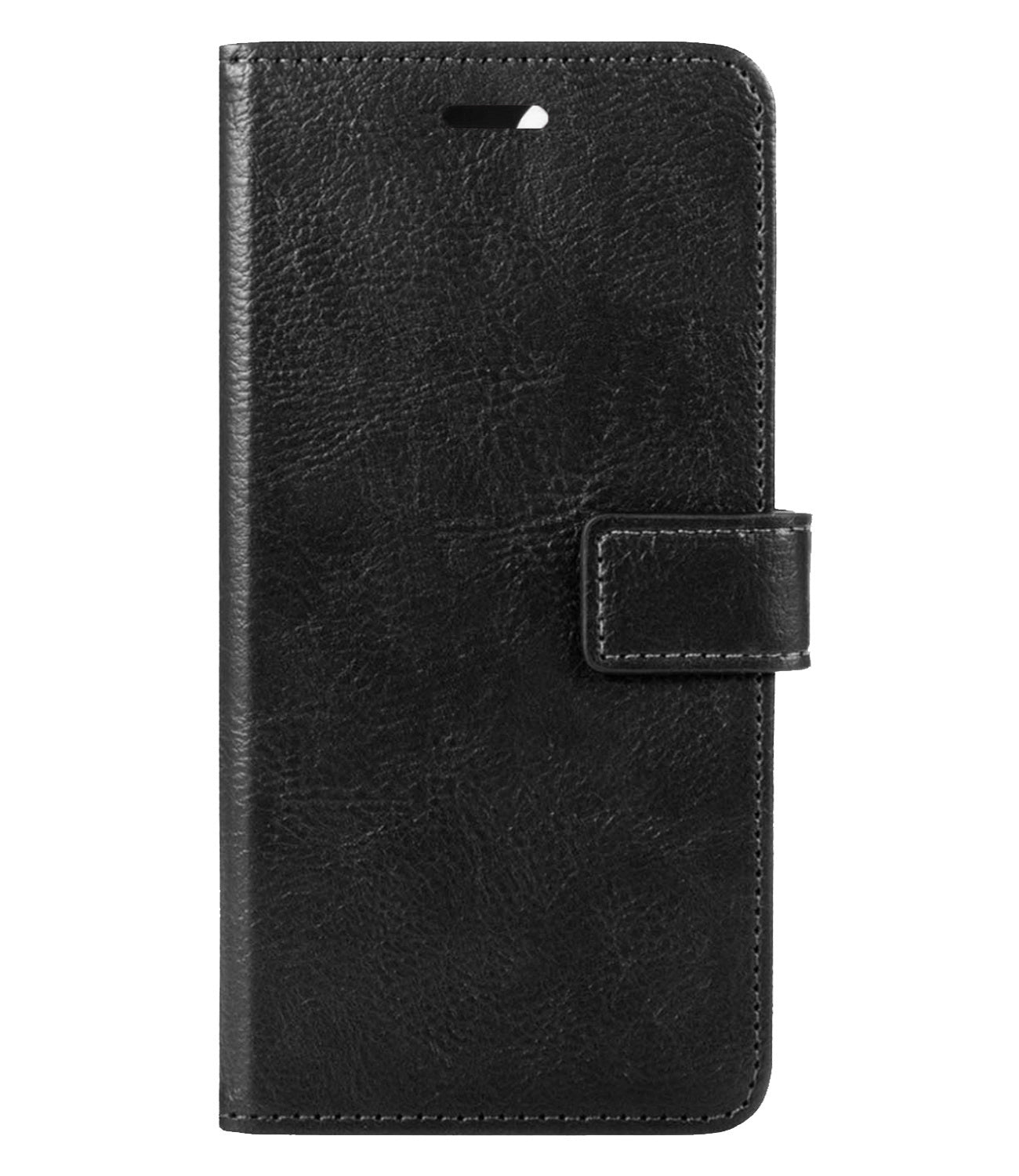 iPhone 14 Pro Max Hoesje Book Case Kunstleer - Zwart