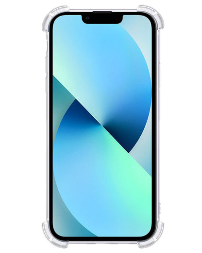 iPhone 14 Plus Hoesje Shockproof Backcover Siliconen - Transparant