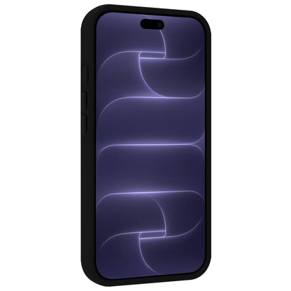 iPhone 18 Pro Max Hoesje Geschikt voor Magsafe Backcover Shockproof - Zwart