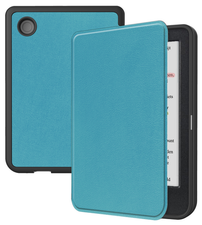 Kobo Clara Colour Bookcase Hoes Shockabsorberend - Turquoise