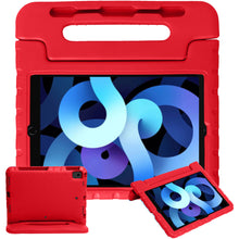 iPad Air 2022 Kinderhoes Shockabsorberend Foam - Rood
