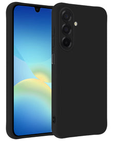 Samsung A26 Hoesje Siliconen Backcover Lichtgewicht - Zwart